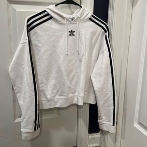 Adidas crop hoodie